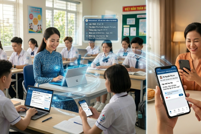 Công văn số 606/SGDĐT-CTHSSV về việc triển khai ứng dụng liên lạc điện tử kết nối giữa gia đình và nhà trường